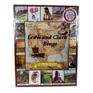 Lewis & Clark Historical Bingo Game Educational Homeschool Sealed New